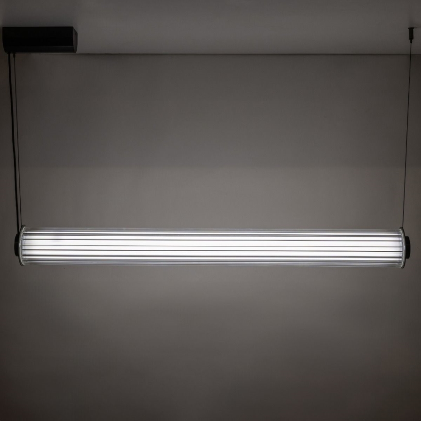 Zuma Line - LED luster na sajli s mogućnošću prigušivanja LED/39W/230V 2700-6500K crna + daljinski upravljač
