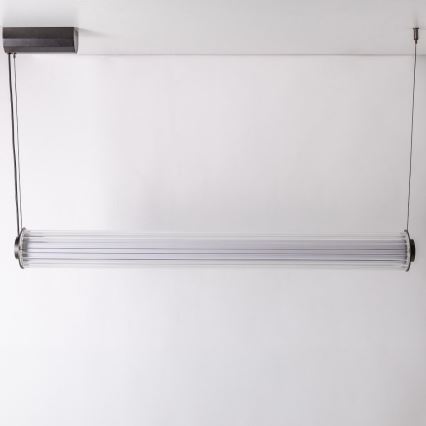 Zuma Line - LED luster na sajli s mogućnošću prigušivanja LED/39W/230V 2700-6500K crna + daljinski upravljač