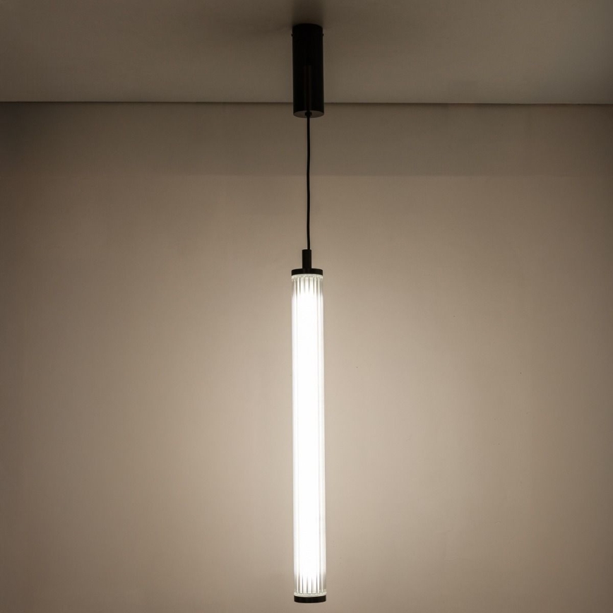 Zuma Line - LED luster na sajli s mogućnošću prigušivanja LED/26W/230V 2700-6500K crna + daljinski upravljač