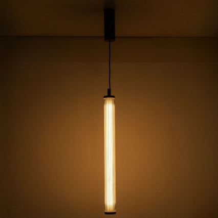 Zuma Line - LED luster na sajli s mogućnošću prigušivanja LED/26W/230V 2700-6500K crna + daljinski upravljač