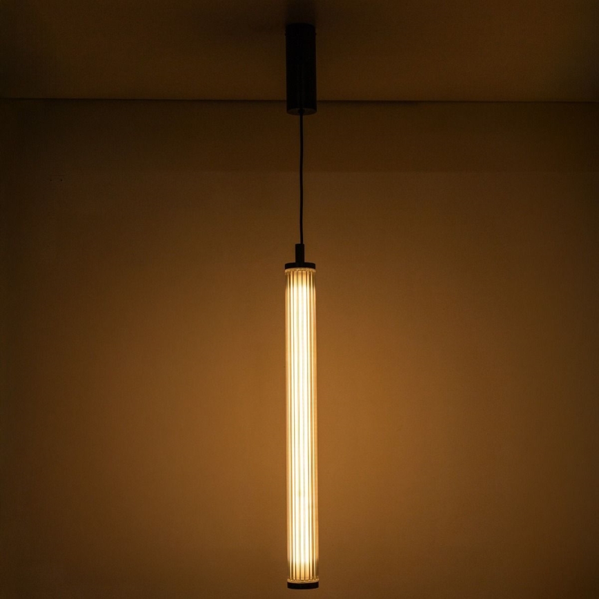 Zuma Line - LED luster na sajli s mogućnošću prigušivanja LED/26W/230V 2700-6500K crna + daljinski upravljač