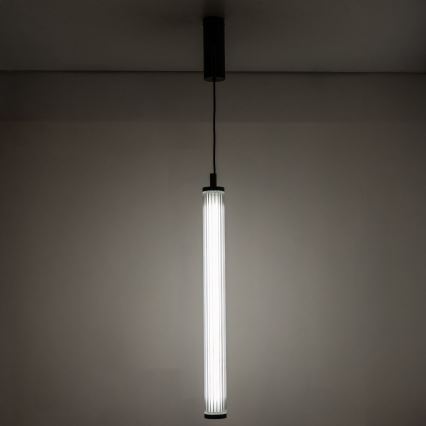 Zuma Line - LED luster na sajli s mogućnošću prigušivanja LED/26W/230V 2700-6500K crna + daljinski upravljač