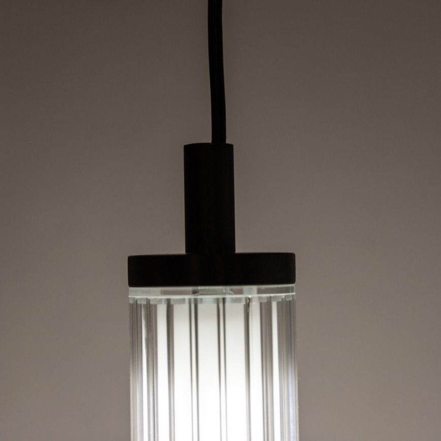 Zuma Line - LED luster na sajli s mogućnošću prigušivanja LED/26W/230V 2700-6500K crna + daljinski upravljač