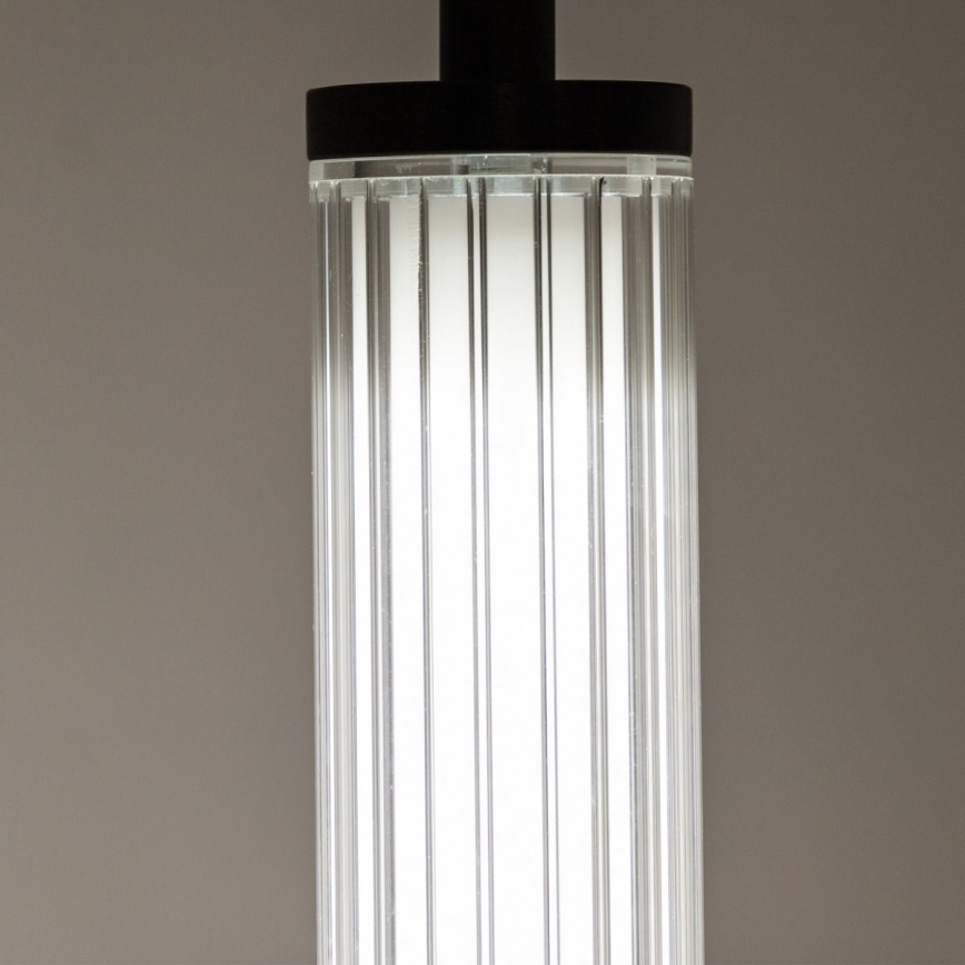 Zuma Line - LED luster na sajli s mogućnošću prigušivanja LED/26W/230V 2700-6500K crna + daljinski upravljač