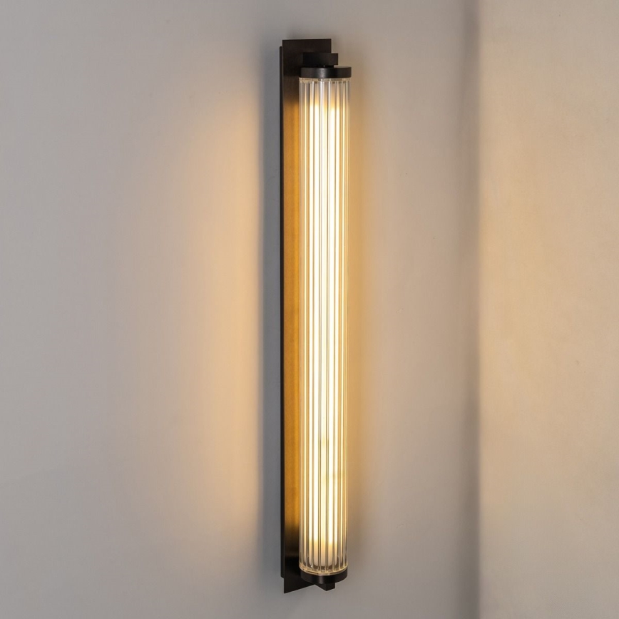 Zuma Line - LED prigušiva zidna svjetiljka LED/26W/230V 2700-6500K crna + daljinski upravljač