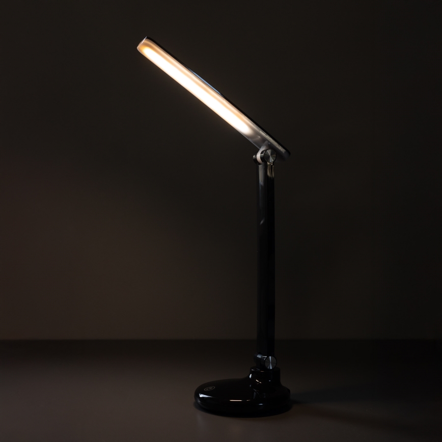 Zuma Line - LED Punjiva stolna lampa LED/6W/1200 mAh 3000/4500/6000K CRI 90 crna