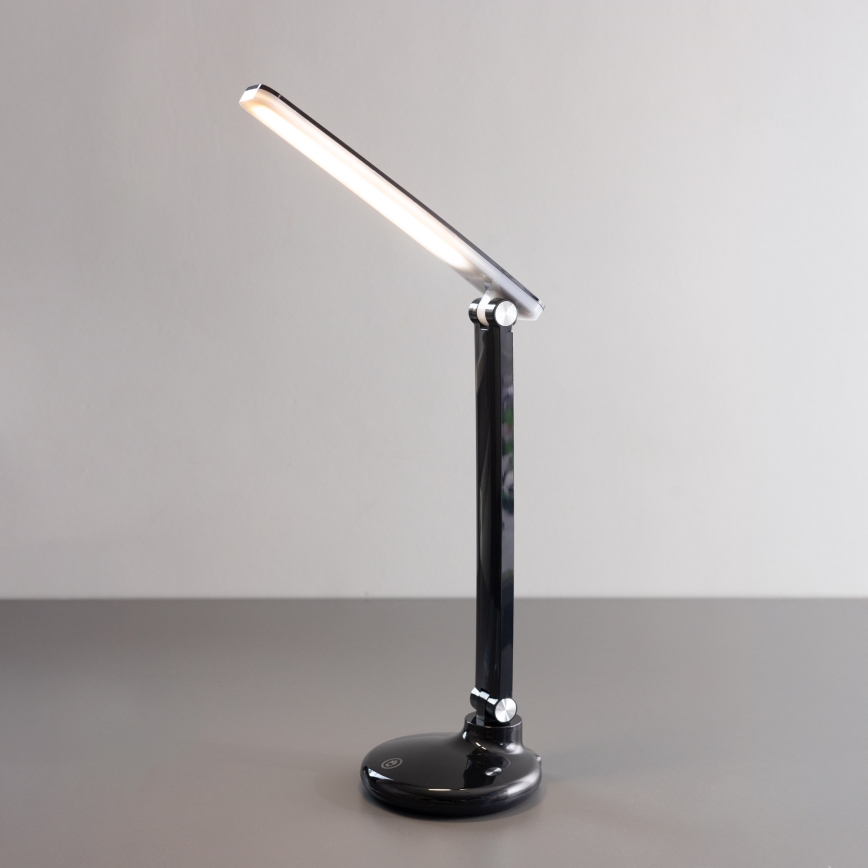 Zuma Line - LED Punjiva stolna lampa LED/6W/1200 mAh 3000/4500/6000K CRI 90 crna