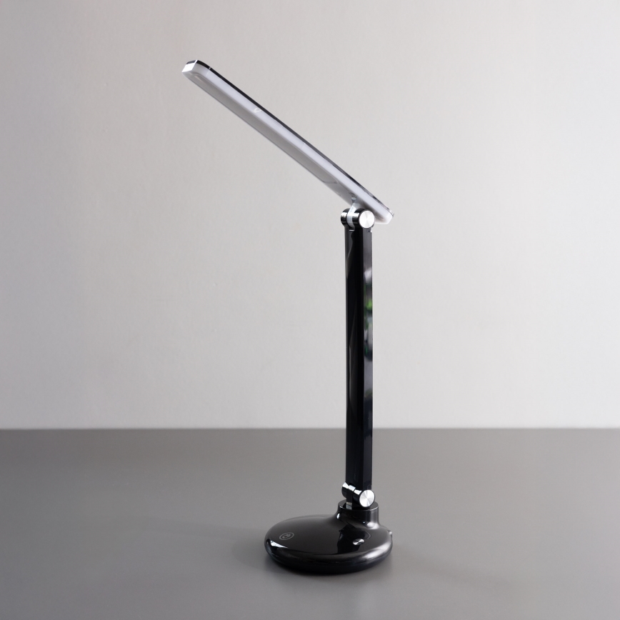 Zuma Line - LED Punjiva stolna lampa LED/6W/1200 mAh 3000/4500/6000K CRI 90 crna