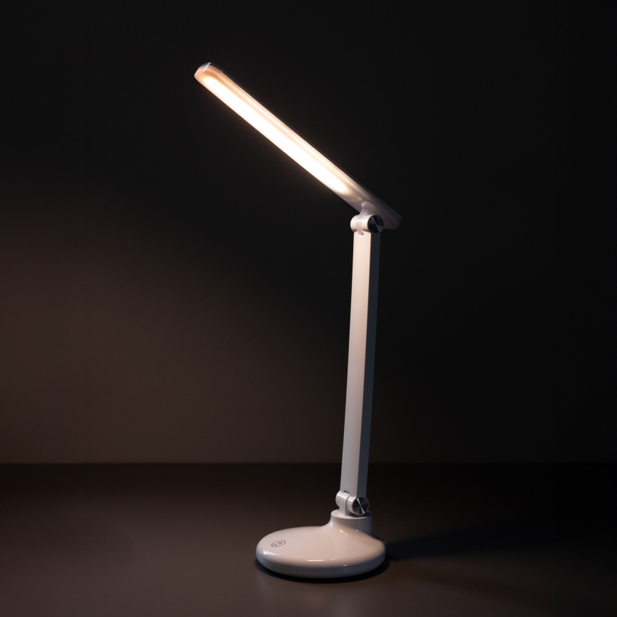 Zuma Line - LED Punjiva stolna lampa LED/6W/1200 mAh 3000/4500/6000K CRI 90 bijela