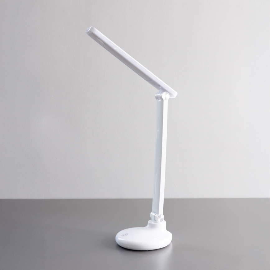 Zuma Line - LED Punjiva stolna lampa LED/6W/1200 mAh 3000/4500/6000K CRI 90 bijela