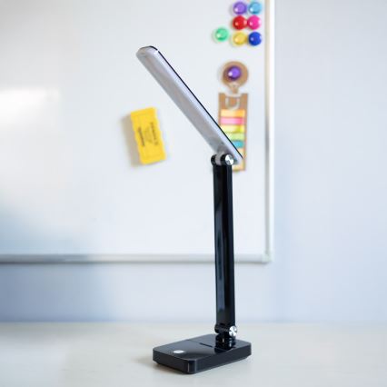 Zuma Line - LED Punjiva stolna lampa LED/8W/1200 mAh 3000/4500/6000K CRI 90 crna