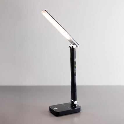 Zuma Line - LED Punjiva stolna lampa LED/8W/1200 mAh 3000/4500/6000K CRI 90 crna