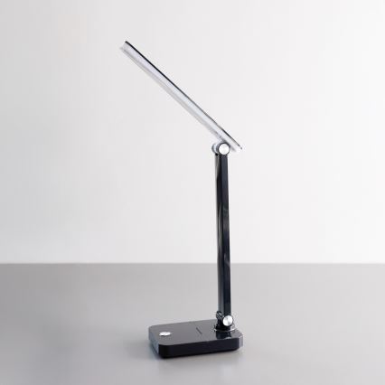 Zuma Line - LED Punjiva stolna lampa LED/8W/1200 mAh 3000/4500/6000K CRI 90 crna