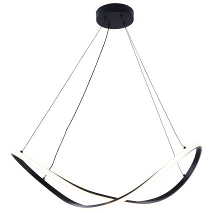 Zuma Line - LED Luster na sajli LED/45W/230V 3000/4000/6000K crna