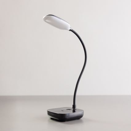 Zuma Line - LED Punjiva stolna lampa LED/7W/1200 mAh 3000/4500/6000K crna