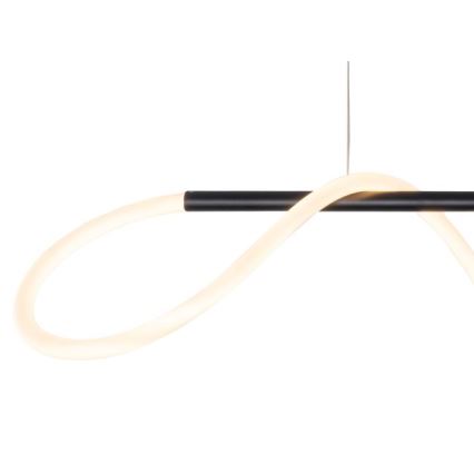 Zuma Line - LED luster na užetu LED/45W/230V 3000/4000/6000K crna