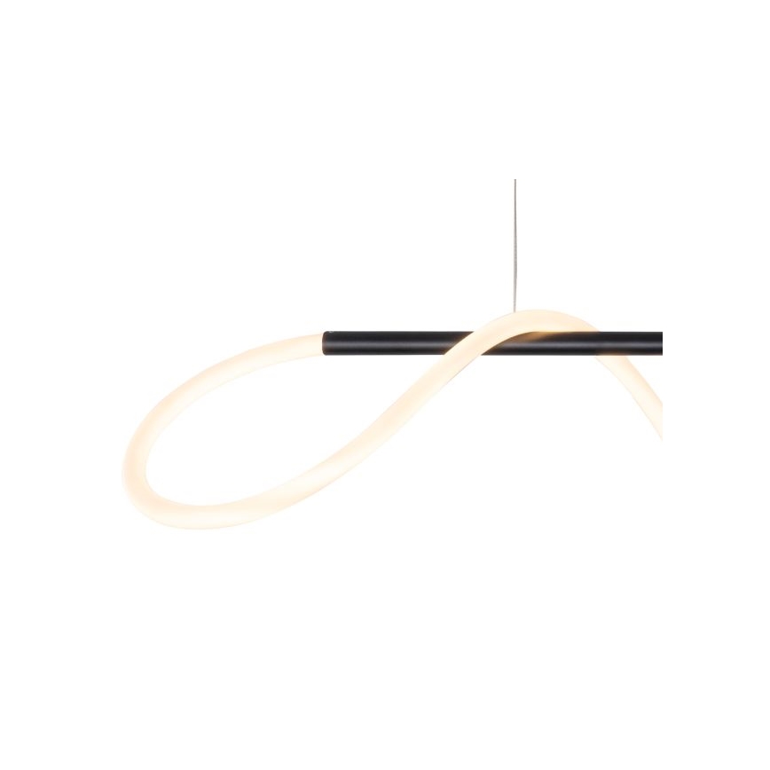 Zuma Line - LED luster na užetu LED/45W/230V 3000/4000/6000K crna