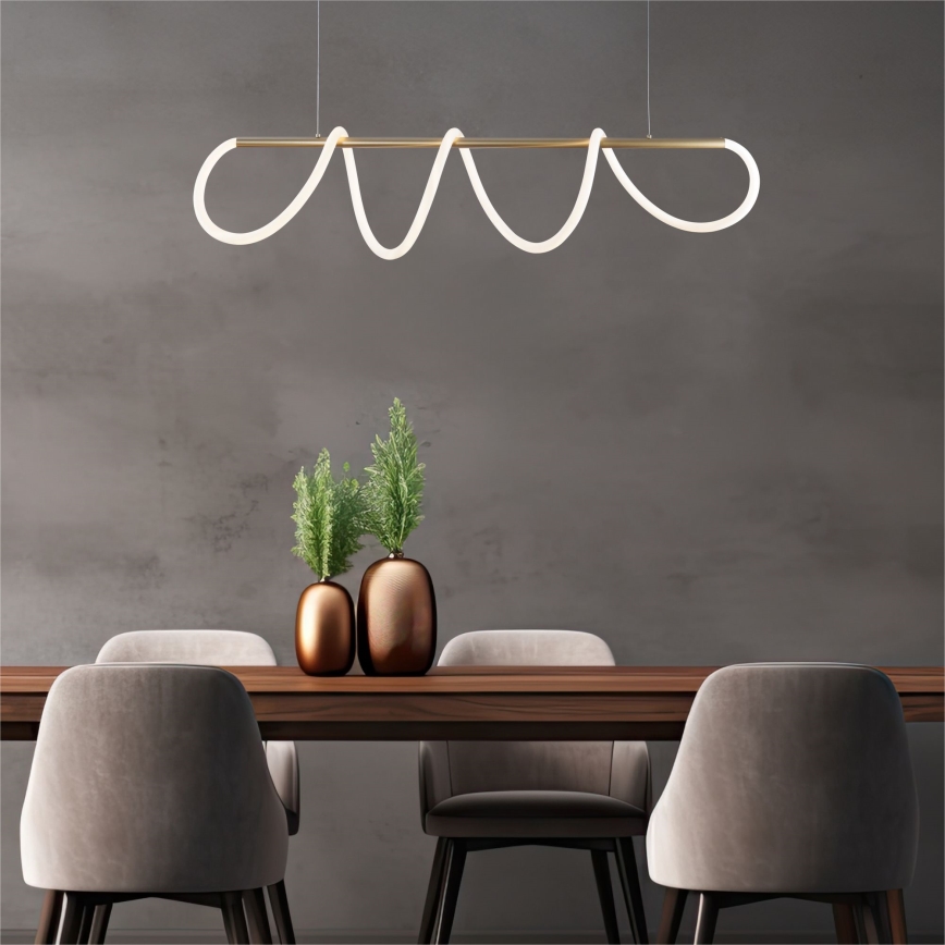 Zuma Line - LED Luster na sajli LED/45W/230V 3000/4000/6000K zlatna