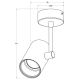 Zuma Line - Reflektorska svjetiljka 1xGU10/50W/230V bijela/zlatna