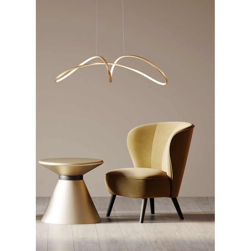 Zuma Line - LED Luster na sajli LED/50W/230V 3000/4000/6000K zlatna