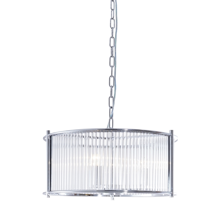 Zuma Line - Luster na lancu 3xE27/40W/230V sjajni krom