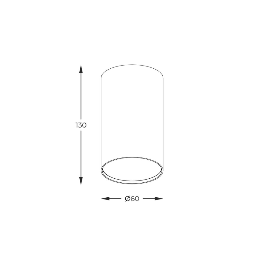 Zuma Line - Ugradna svjetiljka 1xGU10/50W/230V hrast