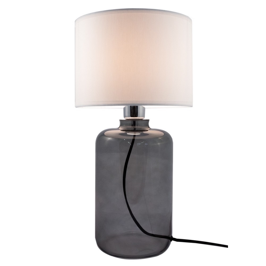 Zuma Line - Stolna lampa 1xE27/40W/230V bijela/crna