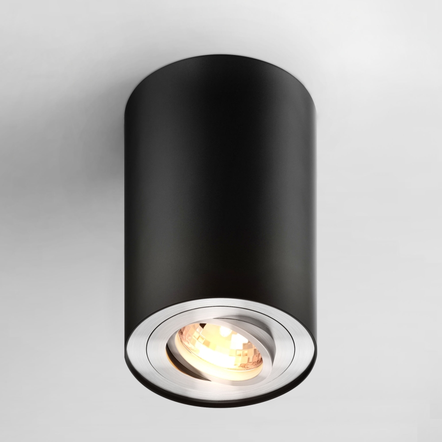 Zuma Line - LED RGBW prigušiva spot svjetiljka 1xGU10/4,8W/230V crna + daljinski upravljač