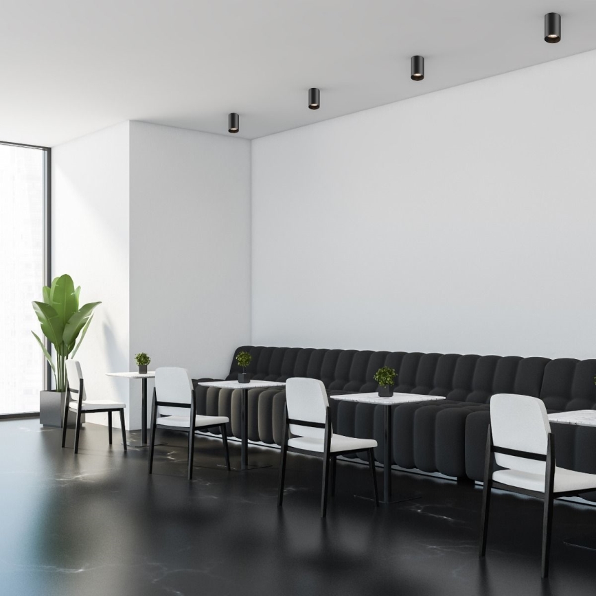 Zuma Line - LED RGBW prigušivo spot svjetlo 1xGU10/6W/230V crno + daljinski upravljač