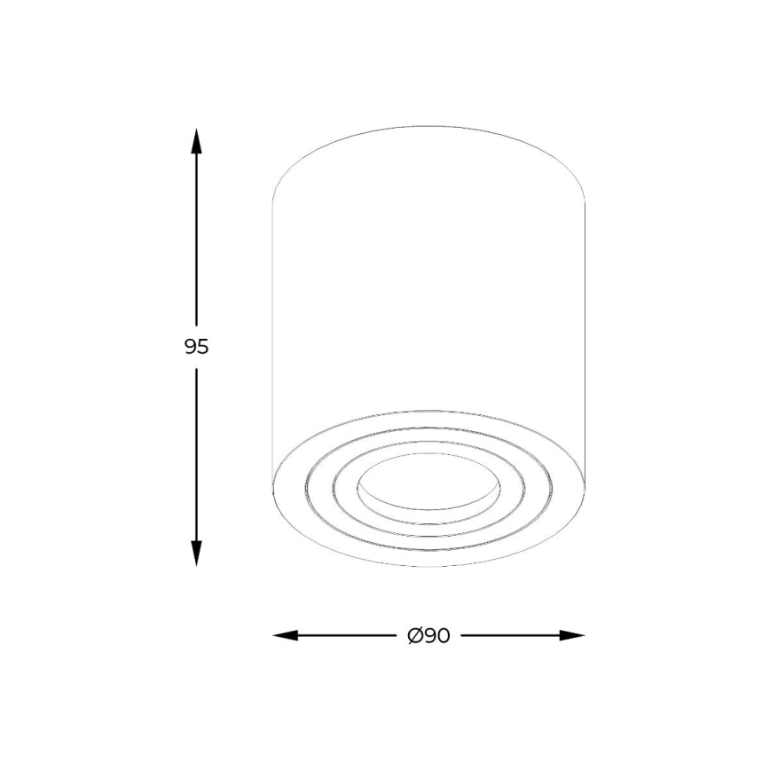 Zuma Line - LED RGBW prigušivo kupaonsko spot svjetlo 1xGU10/6W/230V IP44 bijela + daljinski upravljač