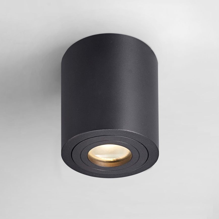 Zuma Line - LED RGBW kupaonska ugradna spot svjetiljka s mogućnošću prigušivanja 1xGU10/4,8W/230V IP44 crna + daljinski upravljač