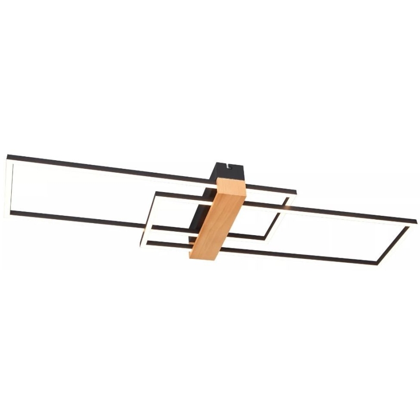 Zuma Line - LED Stropna svjetiljka LED/39W/230V 3000K crna/bor