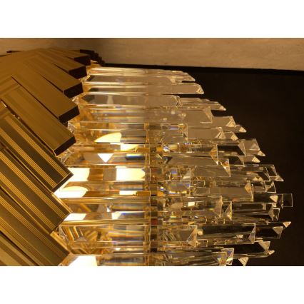 Zuma Line - Viseći luster 9xE14/40W/230V zlatna