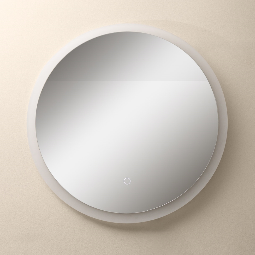 Zuma Line - LED Kupaonsko zidno ogledalo s pozadinskim osvjetljenjem LED/24W/230V 3000/4000/6000K pr. 60 cm IP44 bijela