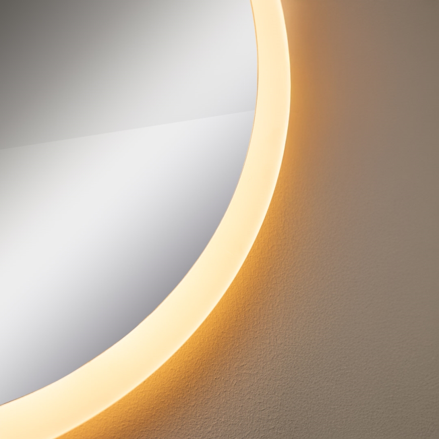 Zuma Line - LED Kupaonsko zidno ogledalo s pozadinskim osvjetljenjem LED/24W/230V 3000/4000/6000K pr. 60 cm IP44 bijela
