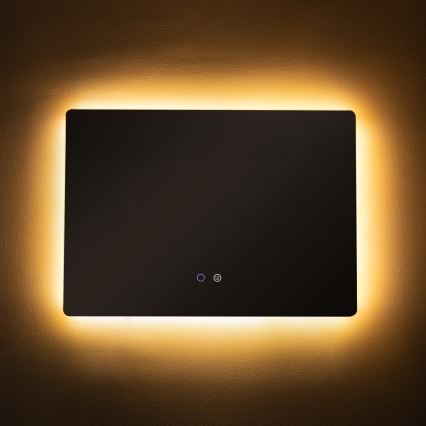 Zuma Line - LED Kupaonsko grijano zidno ogledalo s pozadinskim osvjetljenjem LED/24W/230V 3000/4000/6000K 70x50 cm IP44