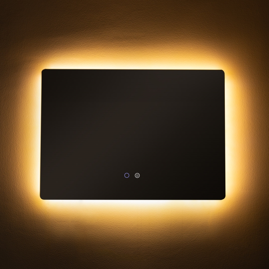 Zuma Line - LED Kupaonsko grijano zidno ogledalo s pozadinskim osvjetljenjem LED/24W/230V 3000/4000/6000K 70x50 cm IP44