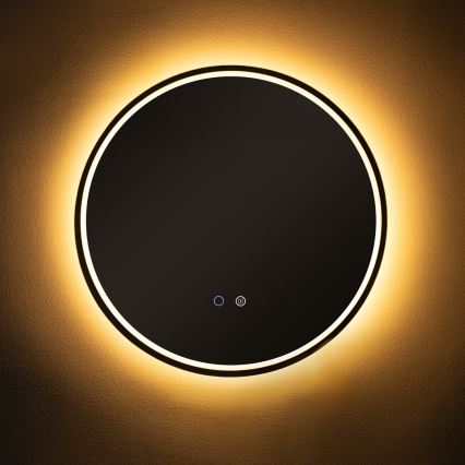Zuma Line - LED Kupaonsko grijano zidno ogledalo s pozadinskim osvjetljenjem LED/24W/230V 3000/4000/6000K pr. 60 cm IP44