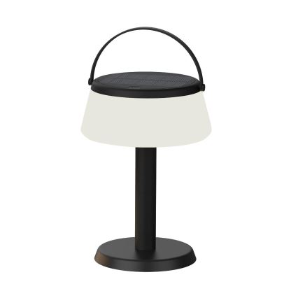 Zuma Line - LED Prigušiva solarna punjiva stolna lampa LED/2,2W/2000 mAh IP44 crna