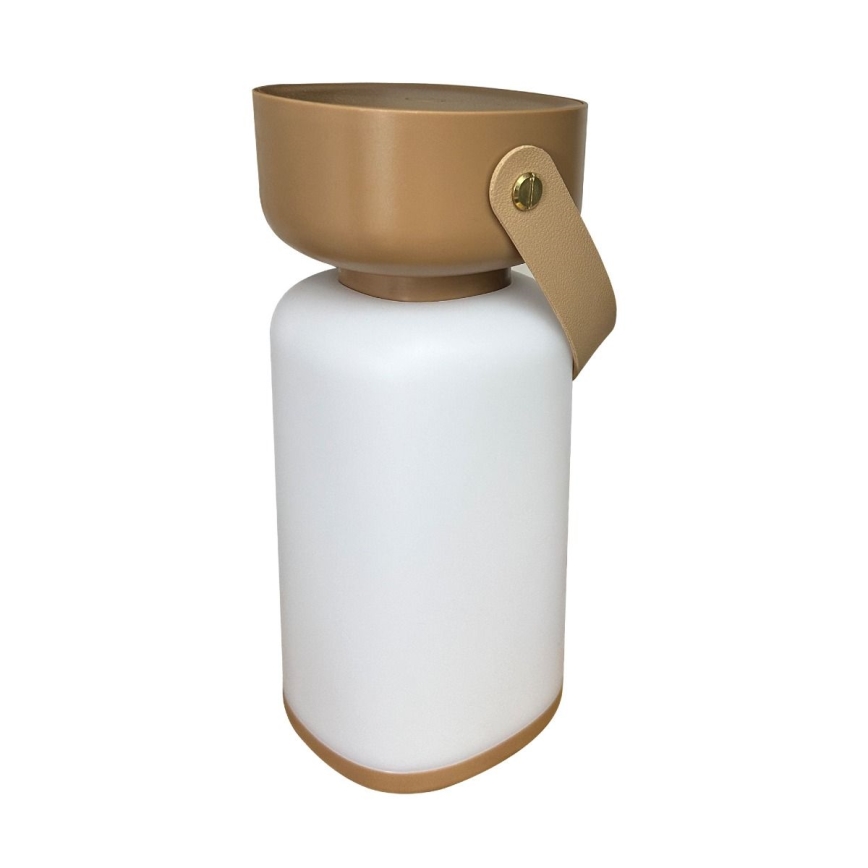 Zuma Line - LED Prigušiva punjiva stolna lampa LED/3W/1200 mAh 3000/4000/6500K IP44 smeđa