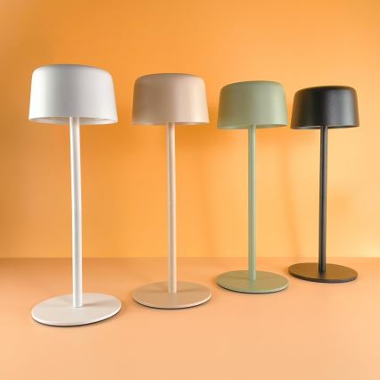 Zuma Line - LED Prigušiva punjiva stolna lampa LED/2W/1200 mAh IP44 crna