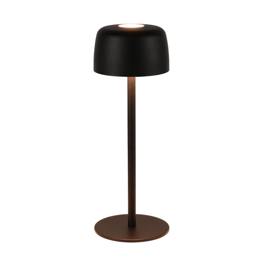 Zuma Line - LED Prigušiva punjiva stolna lampa LED/2W/1200 mAh IP44 crna