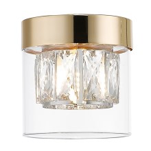 Zuma Line - Kristalna stropna svjetiljka 1xG9/28W/230V zlatna