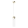 Zuma Line - Kristalni luster na sajli 1xG9/28W/230V mesing