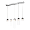 Zuma Line - Kristalni luster na sajli 5xG9/28W/230V