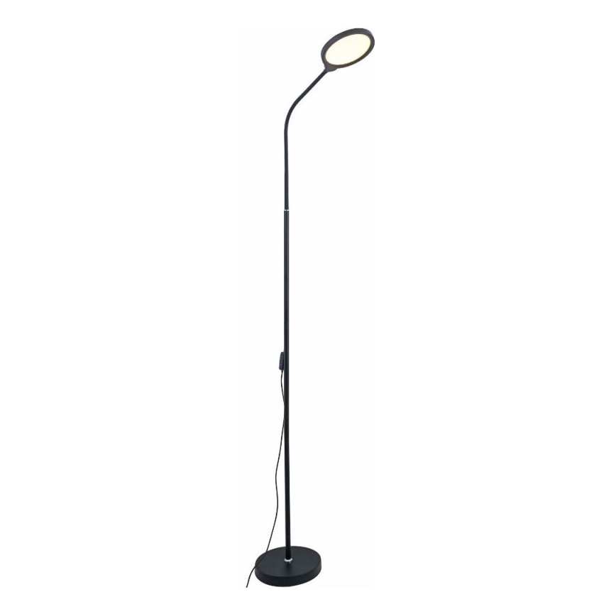 Zuma Line - LED dimabilna podna lampa LED/10W/230V 3000/4500/6500K crna
