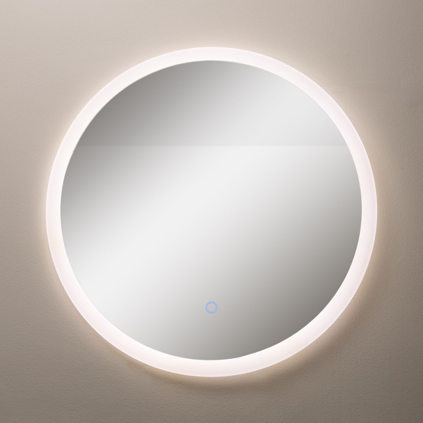 Zuma Line - LED Kupaonsko zidno ogledalo s pozadinskim osvjetljenjem LED/24W/230V 3000/4000/6000K pr. 60 cm IP44 bijela