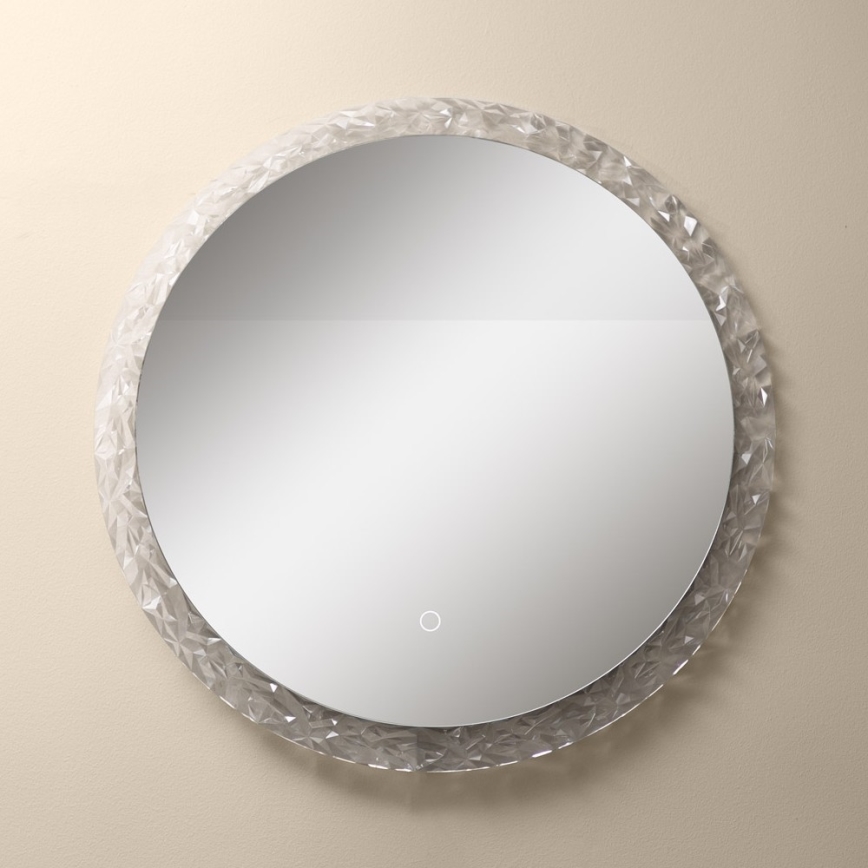 Zuma Line - LED Kupaonsko zidno ogledalo s pozadinskim osvjetljenjem LED/24W/230V 3000/4000/6000K pr. 60 cm IP44 sjajni krom