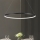 Zuma Line - LED Luster na sajli LED/40W/230V 3000/4000/6000K pr. 90 cm crna