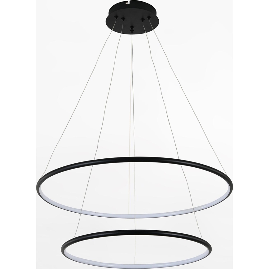 Zuma Line - LED Luster na sajli LED/40W/230V crna